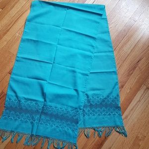 Long cotton scarf women